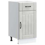 vidaXL Onderkast Lucca bewerkt hout betongrijs, Verzenden, Nieuw