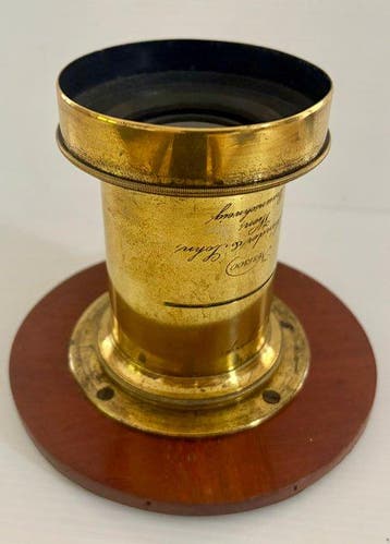 Voigtländer Euryscope 3A Messing lens, Nieuw