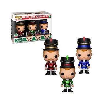 Funko Pop  Freddy Funko  Nutcrackers 3Pack Funko Shop, Verzamelen, Poppetjes en Figuurtjes, Verzenden, Nieuw