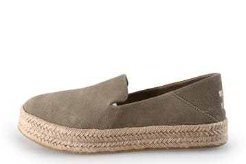 Toms Espadrilles in maat 37 Beige, Kleding | Dames, Espadrilles, Verzenden, Beige, Zo goed als nieuw