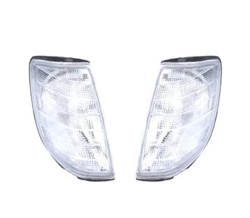 CLIGNOTANTS AVANT POUR MERCEDES S-CLASSE W140 93-98 BLANC, Verzenden