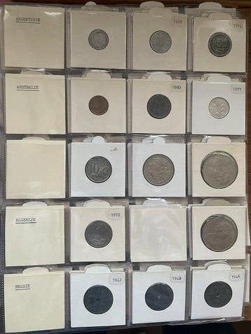 Wereld. Collection of coins Wereldverzameling van A tot Z in