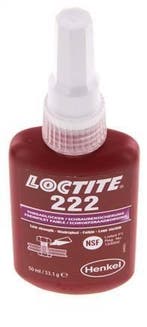 Loctite 222 Violet 50 ml Verrouillage De Filetage, Verzenden