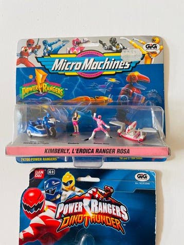 Collection thématique - Power Rangers, jouets vintage Micro, Antiquités & Art