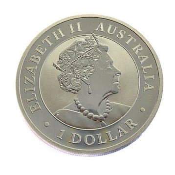 Australië. 1 Dollar 2021 - Kookaburra
