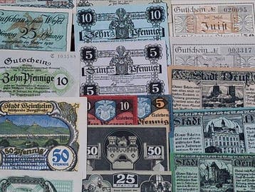Duitsland. - 102 Notgeldscheine - various dates (Zonder