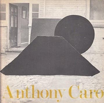 ANTHONY CARO - SCULPTURE EXHIBITION CATALOGUE ARTS COUNCIL H, Verzenden