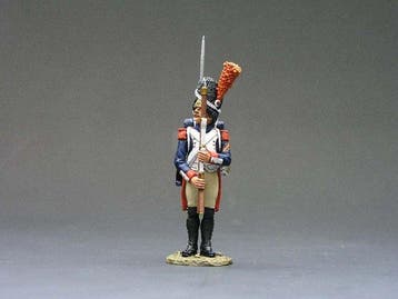 King & Country - Tinnen soldaat - NA062 Guard Officer, Nieuw
