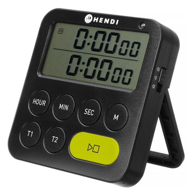Kookwekker | Digitaal | 100 min. | Dubbele Timer |, Articles professionnels, Horeca | Équipement de cuisine, Envoi