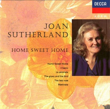Joan Sutherland - Home Sweet Home, Verzenden