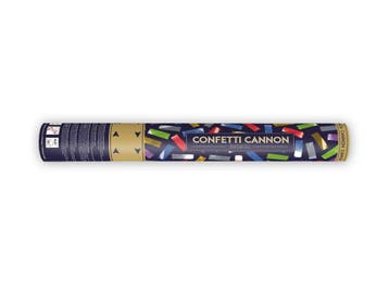 Confetti Kanon Gekleurde Mix 40cm, Verzenden