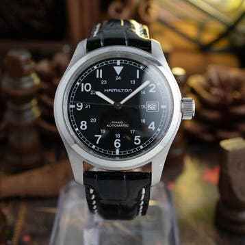 Hamilton - Khaki Field - Zonder minimumprijs - H704550 -, Nieuw
