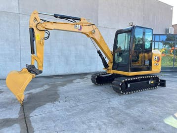 Veiling: Midigraafmachine Caterpillar 305.5E2 Diesel 2016, Articles professionnels, Ophalen