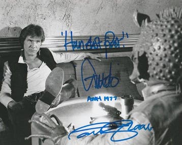 Star Wars Episode IV: A New Hope - Signed by Paul Blake, Nieuw