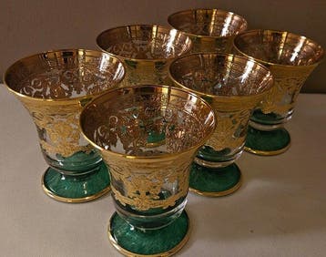ISMIE LUX antica bottega veneta - Drinkservies (6) -