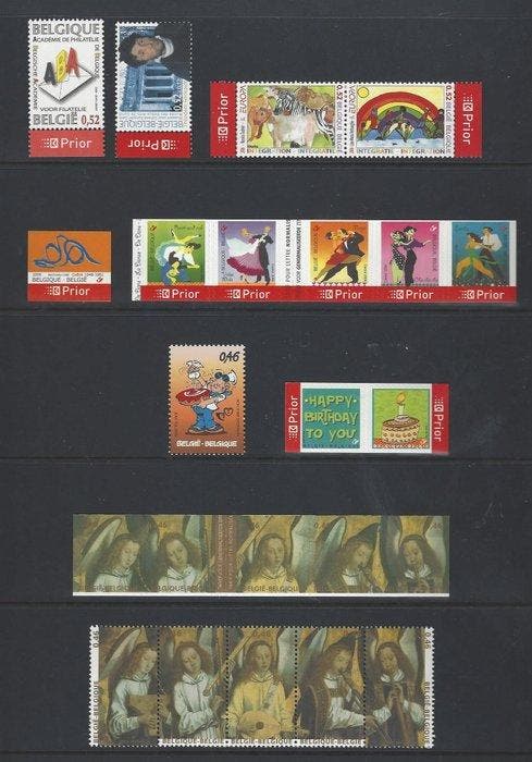 België 2006 - De volledige jaargang, Timbres & Monnaies, Timbres | Europe | Belgique