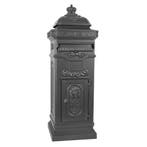 Brievenbussen aluminium Kolombrievenbus XL Antraciet - Engel, Tuin en Terras, Verzenden, Nieuw, Aluminium, Staande brievenbus