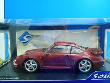 Solido 1:18 - Model sportwagen - Porsche 911 (993) Turbo, Hobby & Loisirs créatifs