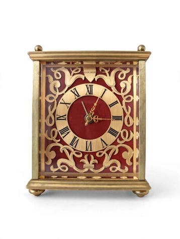 Horloge de bureau - Vintage Hour Lavigne 8-Day Mechanical, Antiek en Kunst