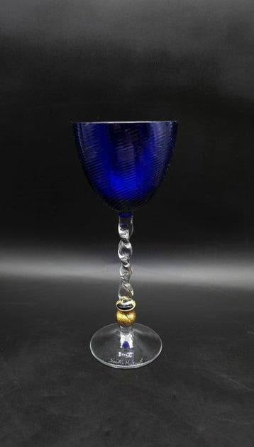 Santi Murano - Verre à vin - Cristal - Calice de collection