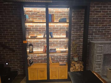 Open wandkast, Nieuw in verpakking