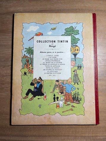 Tintin T9 - Le Crabe aux Pinces dor (B1) - C - 1 Album -, Boeken, Nieuw