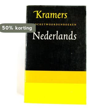 Kramers pocketwoordenboek Nederlands (Belgische editie), Verzenden, Haeringen, Nederlands, Zo goed als nieuw