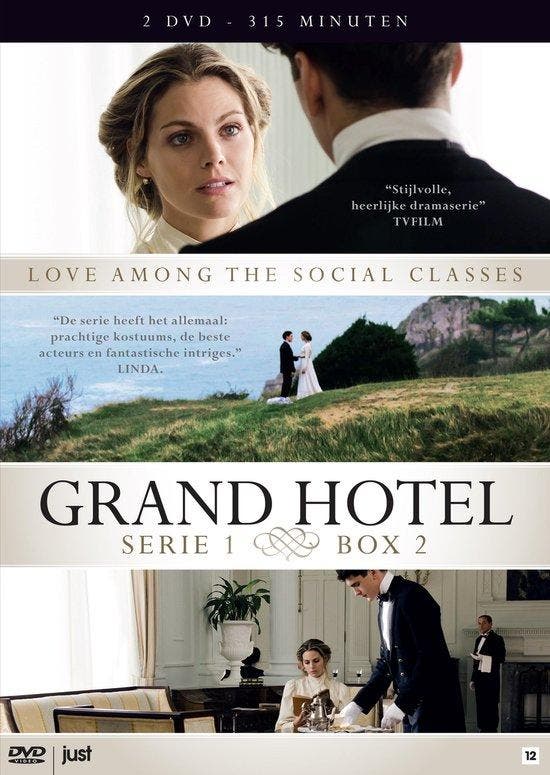 Grand hotel serie 1 box 2 (Dvd nieuw), CD & DVD, DVD | Action, Enlèvement ou Envoi