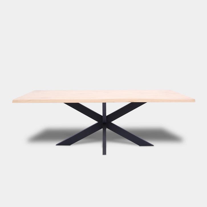 Tafel Boomstam eikenhout  Matrix XL  140x90, Huis en Inrichting, Tafels | Eettafels