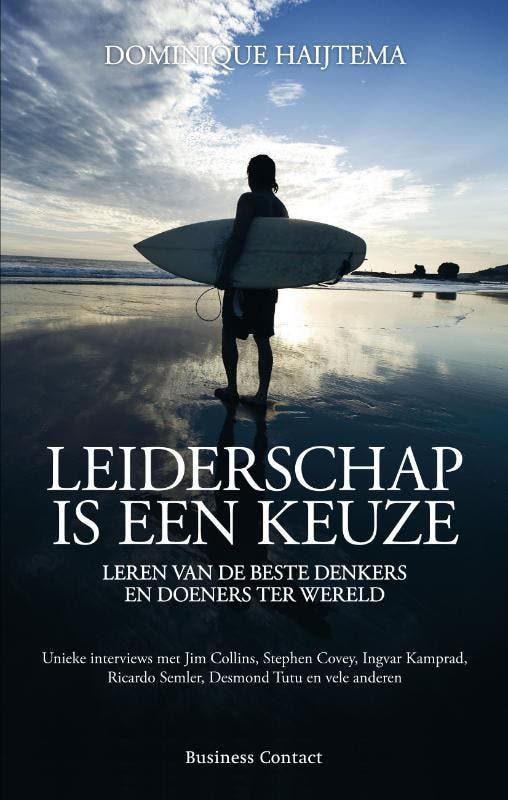 Leiderschap is een keuze 9789047002246 Dominique Haijtema, Livres, Économie, Management & Marketing, Envoi