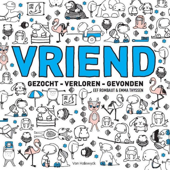 Vriend 9789461316349 Eef Rombaut, Boeken, Kinderboeken | Kleuters, Zo goed als nieuw, Verzenden
