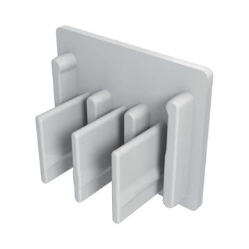 Eaton eindkap voor 3-fase+N met 16 mm2 stroomrails type EVGK, Verzenden