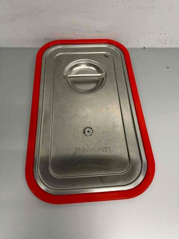 Acier inoxydable Couvercle Gastronorm en caoutchouc 1/1 GN, Verzenden