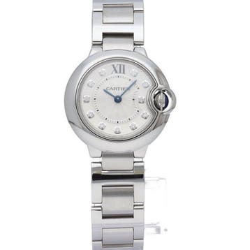 Cartier - Ballon BleuSM Watch 1.1 11P Diamond - WE902073 -, Nieuw
