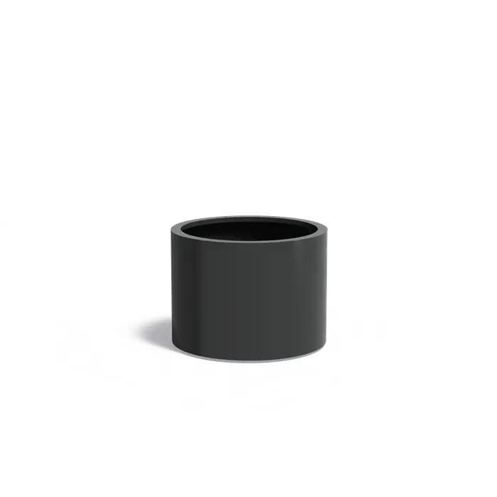 Aluminium plantenbak Ø80x60cm- Met wielen, Tuin en Terras, Bloembakken en Plantenbakken, 60 cm of meer, 60 tot 100 cm, Tuin, Rond