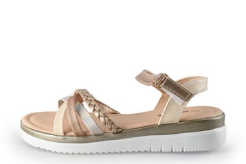 Barbarella Sandalen in maat 35 Goud, Kleding | Dames, Overige kleuren, Verzenden, Sandalen of Muiltjes, Zo goed als nieuw