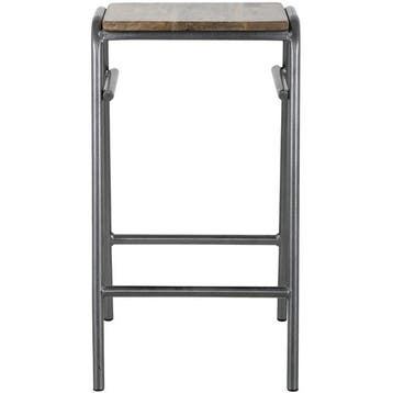 Krukken | CANTINA | Hout/Staal | Hout (Mango) | Donkergrijs, Verzenden, Nieuw in verpakking
