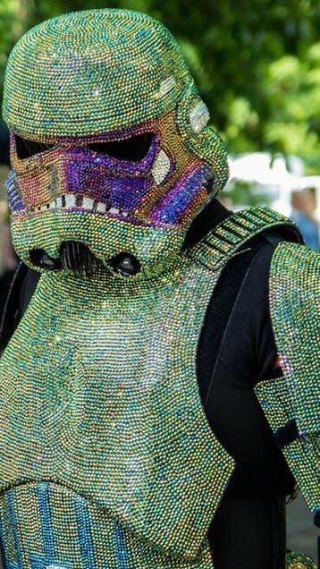 Star Wars - Custom One-of-a-Kind Rhinestone-Encrusted, Nieuw