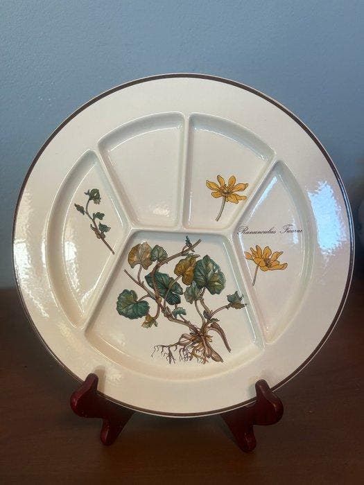 Villeroy & Boch - Bord (5) - Botanica - Vitro - Fondueborden, Antiek en Kunst, Antiek | Meubels | Tafels