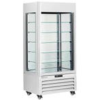 Koel-/Vriesvitrine | EXALTA | 600L | Wit | +5°C/-22°C |, Verzenden