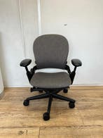 Ergonomische Steelcase Leap Bureaustoel, Full Option, Verzenden, Zo goed als nieuw, Grijs, Bureaustoel