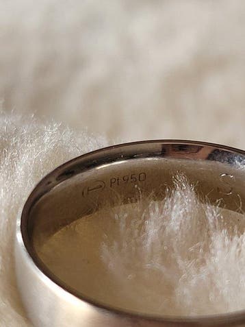 Joop! - Anneau de mariage Platine - 0.00ct. tw.