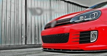 Front Splitter V.2 voor Volkswagen Golf 6 GTI EDITION 35, Ophalen of Verzenden