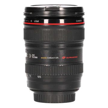 Canon EF 24-105mm f/4L IS USM met garantie, Ophalen of Verzenden