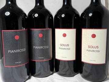 2008 Pianirossi & 2010 Solus - Toscane IGT - 4 Magnums