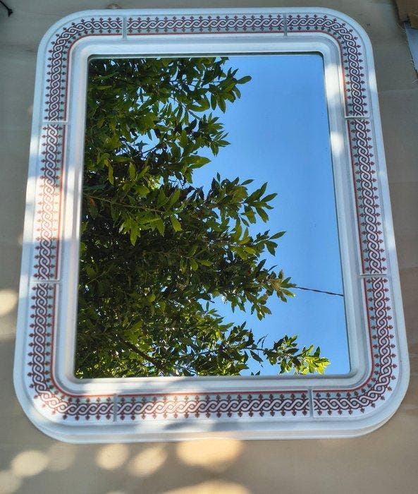 Carrara & Matta - Miroir mural- Europe - Plastique, Antiek en Kunst, Kunst | Designobjecten