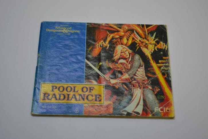 Advanced Dungeons & Dragons - Pool of Radiance (NES USA, Games en Spelcomputers, Spelcomputers | Nintendo Consoles | Accessoires