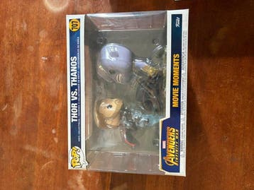 Funko - Funko Pop - Thor vs. Thanos - Groot & Harley Quinn -