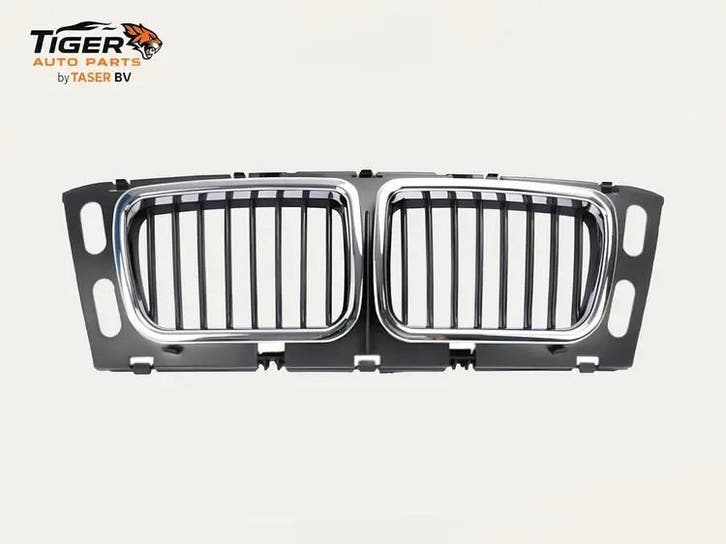 BMW E34 Nieren Grillen Chroom Set – 1993-1995, Auto-onderdelen, Carrosserie, Nieuw, BMW, Voor, Motorkap