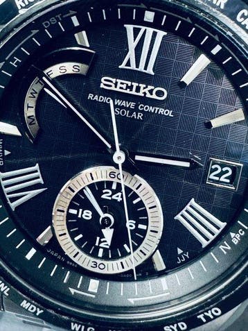 Seiko - Brightz Solar Radio Wave Control - Sans prix de
